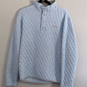 Men's Orvis Quilted Quarter-button Sweater.